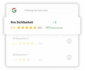 Sichtbarkeit bei Google Bewertungen Sichtbarkeit bei Google Bewertungen