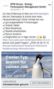 Cooler Typ brennt für seinen Job